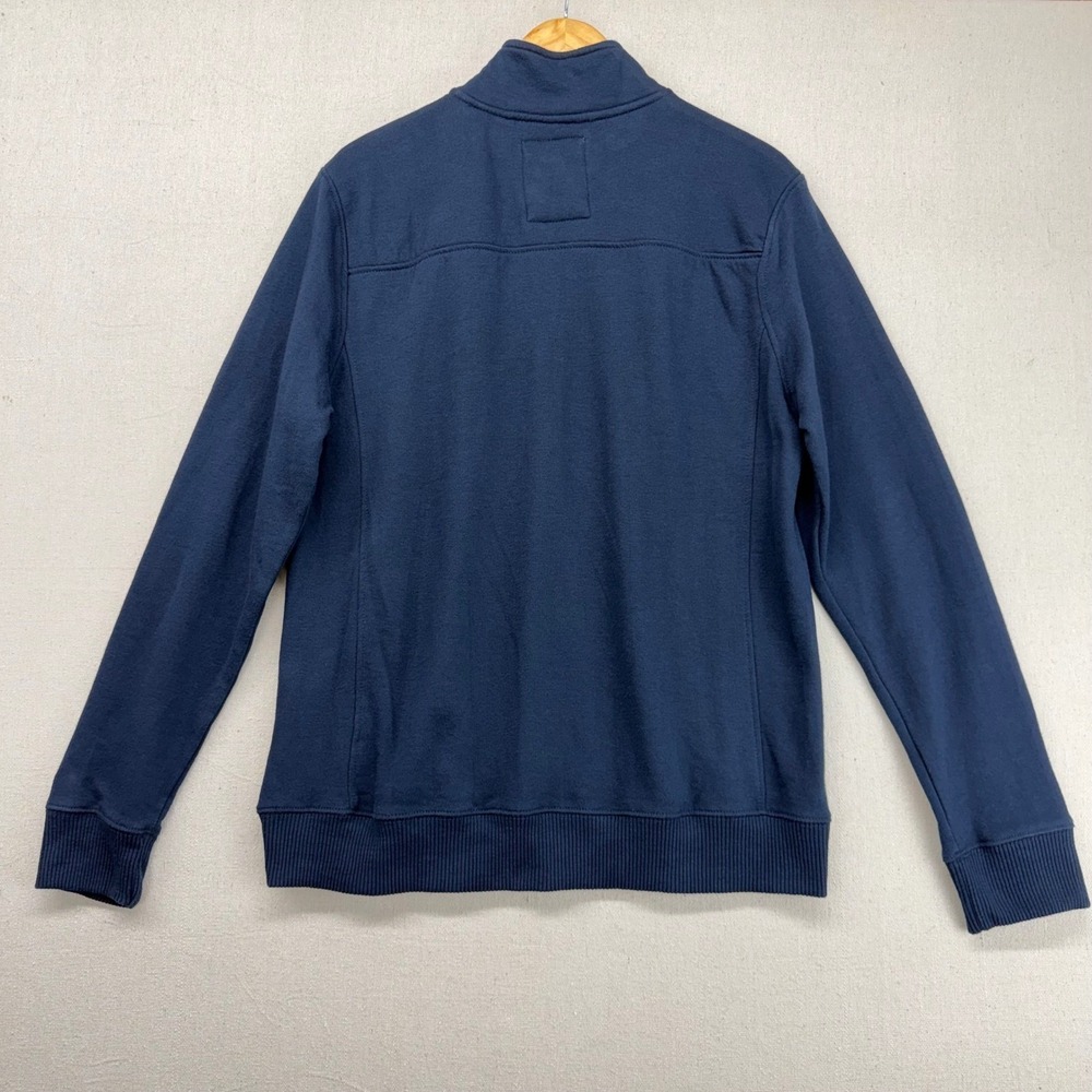 League Collegiate Outfitters Kent State Quarter Zip Navy Blue Sweatshirt Mens XL - Picture 5 of 12